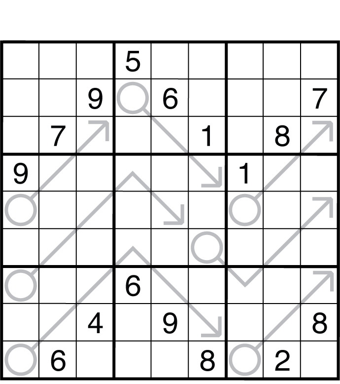 arrow sudoku solver